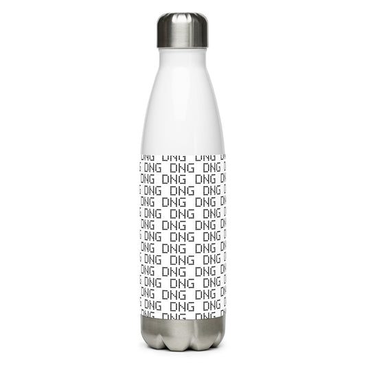 dng.photo Logo - Stainless steel water bottle